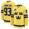 Fanatics Schweden 4 Nations Face Off Mika Zibanejad 2025 Premium Trikot - Herren (Gelb)