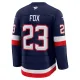 Fanatics USA 4 Nations Face Off Adam Fox 2025 Premium Trikot - Herren (Navy)