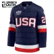 Fanatics USA 4 Nations Face Off Charlie Mcavoy 2025 Premium Trikot - Kinder (Navy)